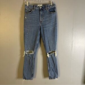 Abercrombie & Fitch Curve Love The Skinny High Rise Jeans